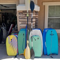 Boogie Boards $8-$20 Each And Boat Oars Canoe Kayak $10-$30 Each See All Photos 