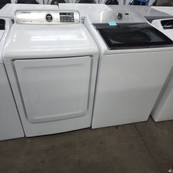 Samsung Kenmore Mixed Large Capacity Washer And Dryer Set 