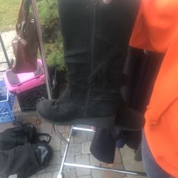 Girls Fashion Boots W Zipper