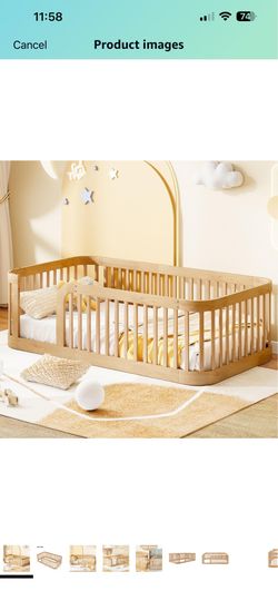 Toddler Floor Bed