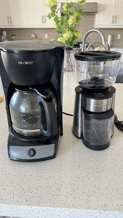 MR Coffee. Coffee Maker And Coffee bean grinder