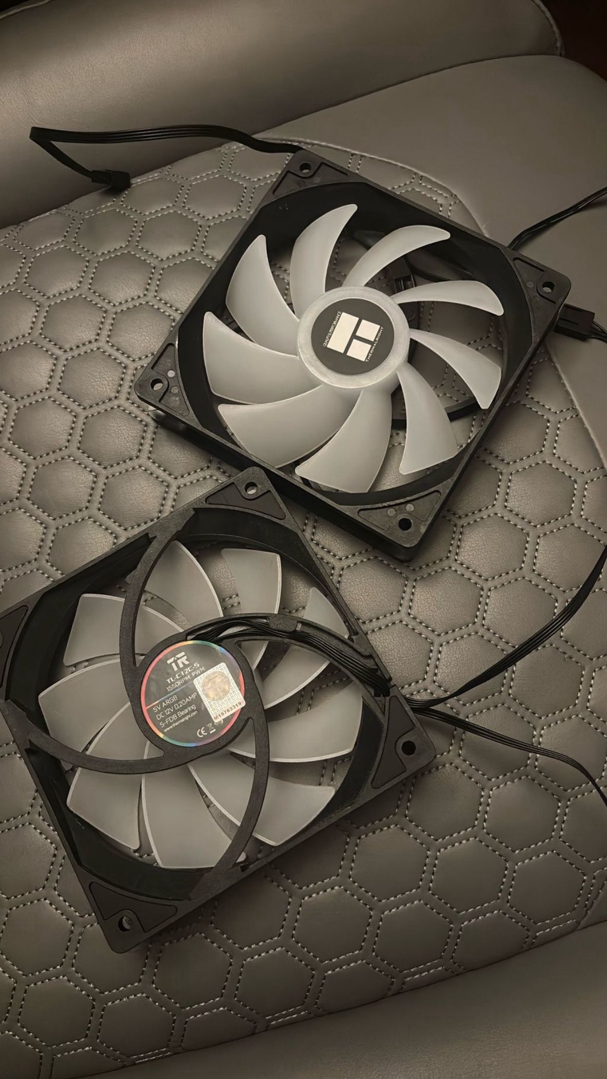 Two Thermalright 120mm RGB Fans