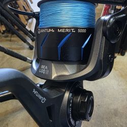 Quantum Reel/Braid/ 13 fishing Omen Rod