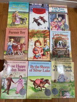 Laura Ingalls Wilder Book Lot(6)