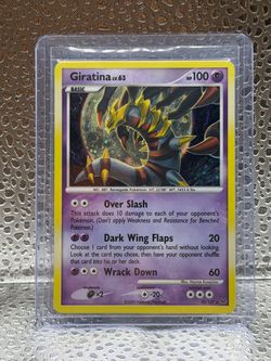 Giratina Lv.63 Holo Rare Pokémon Card 10/127