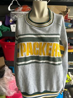 NFL packers crewneck size large as is condition