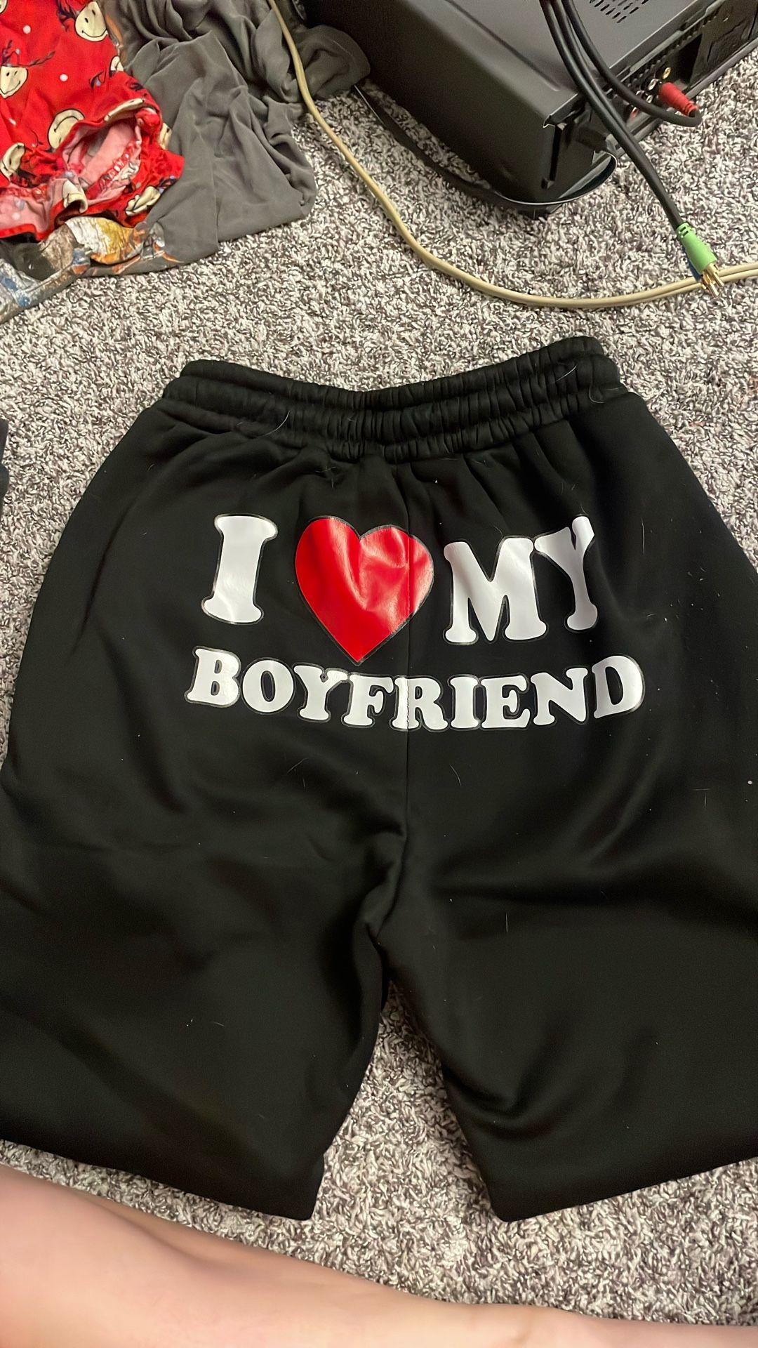 I Love My Boyfriend Sweatpants 