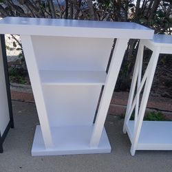 Convenience Concepts Newport V Console Table 31.5" - Modern Sofa Table with Storage Shelves, Narrow Entryway Hall Table for Living Room, Display Accen