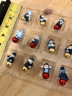 Mini Snowmen Ornaments