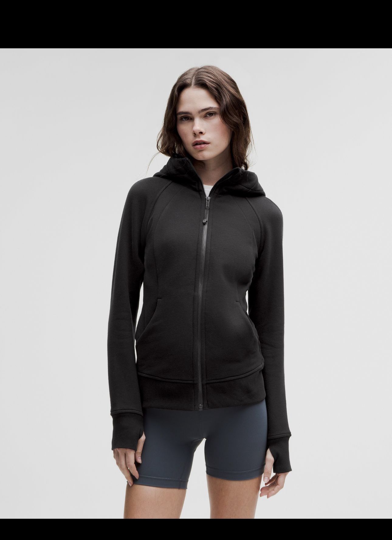 Lululemon black full zip scuba hoodie  6