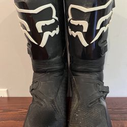 Fox Comp Boot Motocross Dirt Bike Racing Adult Mens 14 Black