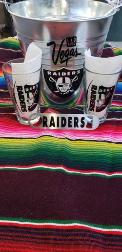 Raiders Bucket With Beer Cups