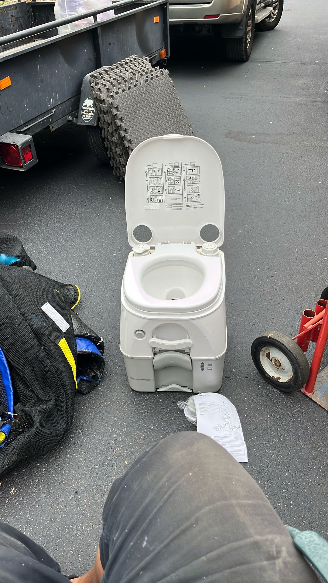 DOMETIC Portable Toilet New Or Never Used