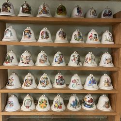 Walt Disney Bells With Shelf