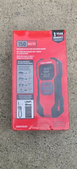 Cratsman inflador Brand new