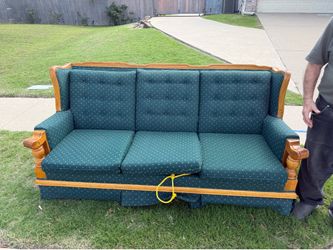FREE SOFA BED ON CURB