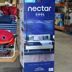 Nectar Cool Tech Gel Memory Foam Mattress Queen 12"