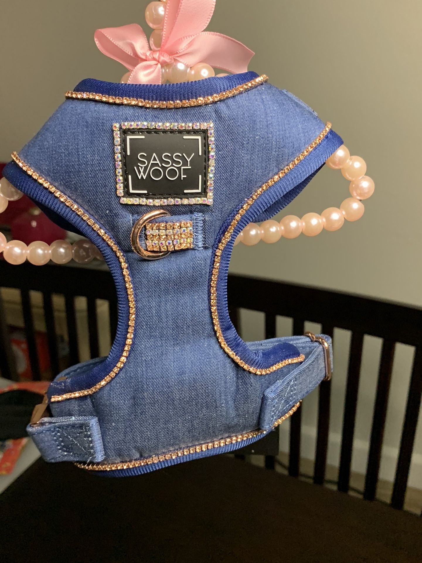 Blinged Out Sassy Woof Harness