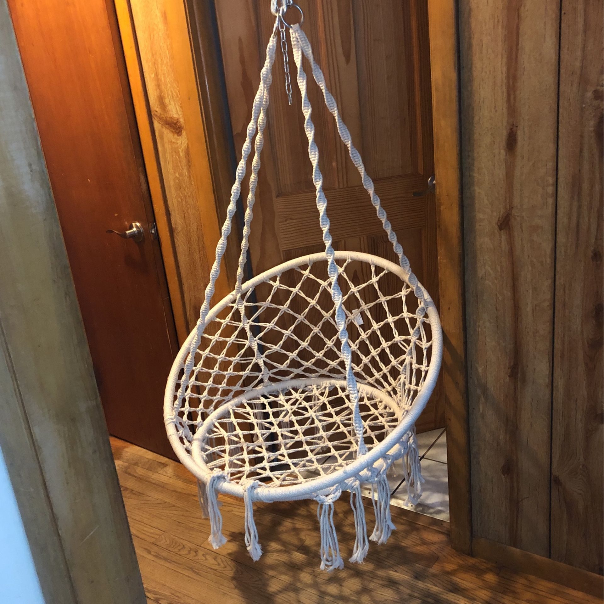 Y-Stop Hammock Chair Macrame Swing Chair