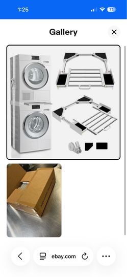 Stacking washing kit