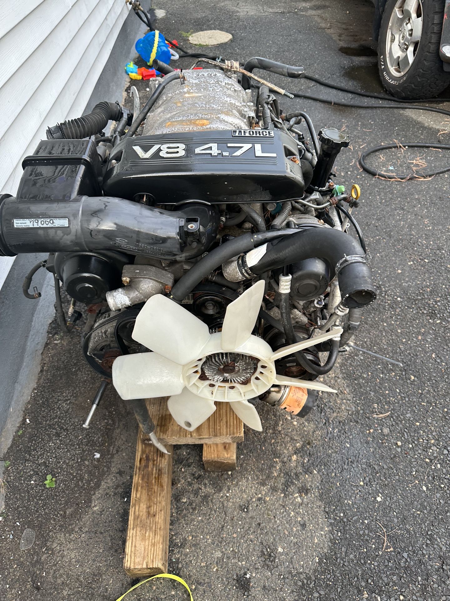 Toyota Tundra Engine V8 4.7L With Trasmision And Transfer Case  