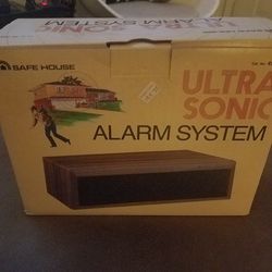 Vintage classic retro alarm system