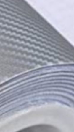 Carbon Fiber Vinyl Wrap Roll Car Automotive / Black White Silver Gray Red Blue Purple Pink Orange Yellow Green