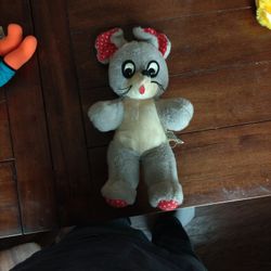 Knickerbocker Bunny Stuffed Animal Vintage 