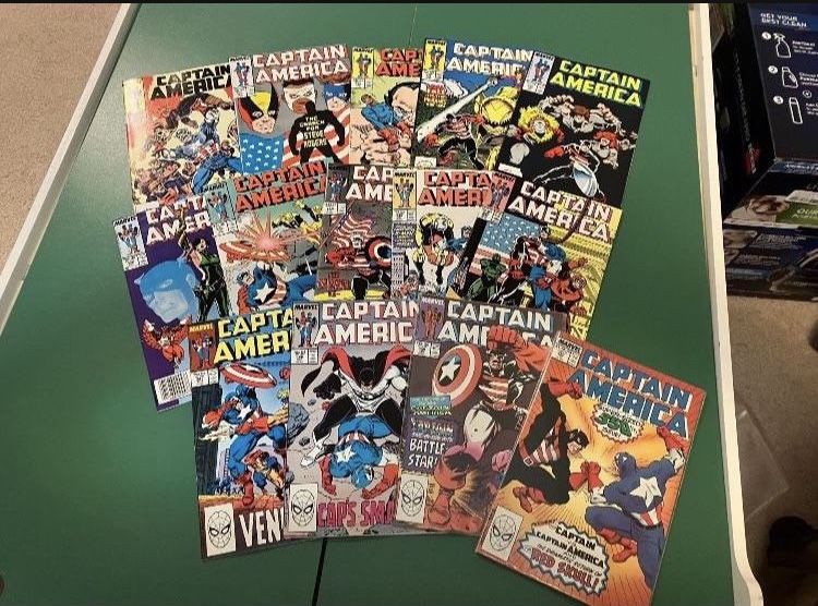 1988 Captain America Comics ( John Walker Saga)