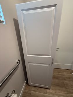 White Utility Closet - Laundry/Bathroom