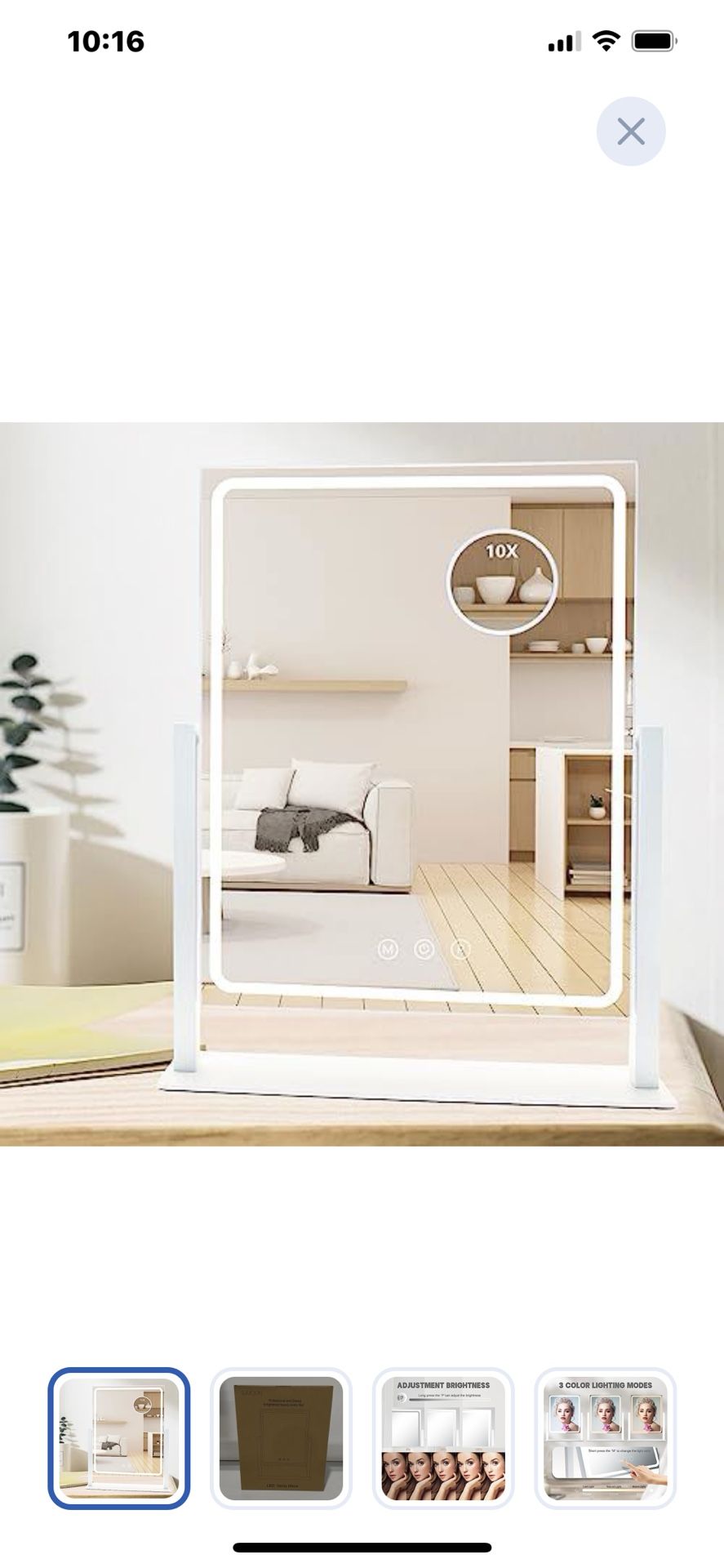 Hollywood Vanity Mirror with Lights,