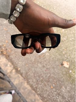 Prada gradient anthracite grey sunglasses