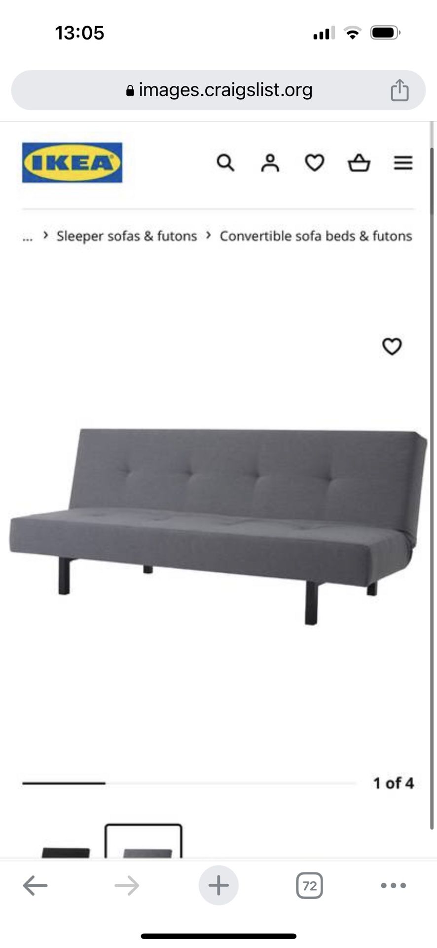 IKEA sleeper sofa