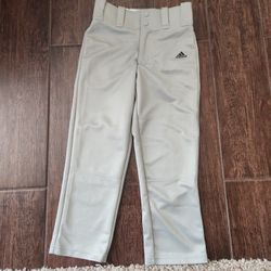 Youth Adidas XSmall Baseball Pants Grey