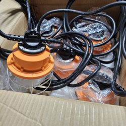 Heavy DUTY LED construction string lights