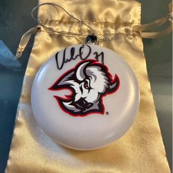Buffalo Sabres Victor Olaffson Signed Xmas Ornament 
