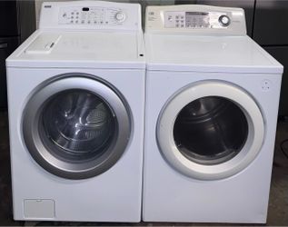 KENMORE WASHER END  LG DRYER FRONT  LOAD