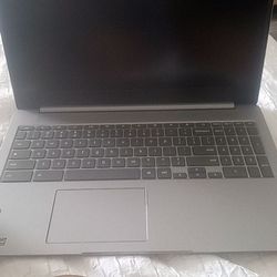 A Chromebook laptop