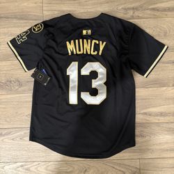 Men’s LA Dodgers Muncy Worlds Series Championship Jersey, S To 3Xl 