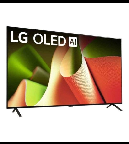 LG 77-Inch Class OLED B4 Series Smart TV 4K Processor Flat Screen with Magic Remote AI-Powered with Alexa Built-in (OLED77B4PUA, 2024)
