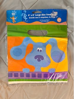 New Blue’s Clues Large Treat Bags