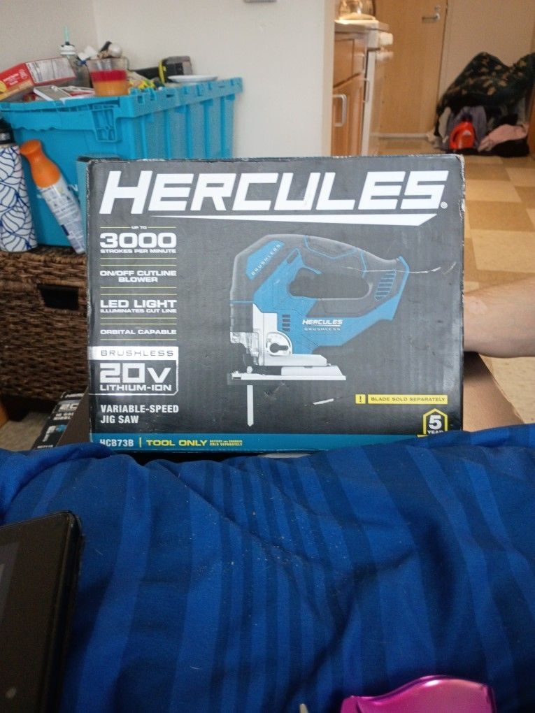 Brushless 20 Volt Variable Speed Jigsaw