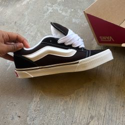 Black Knu Skool Vans Youth 4.5 Women’s 6