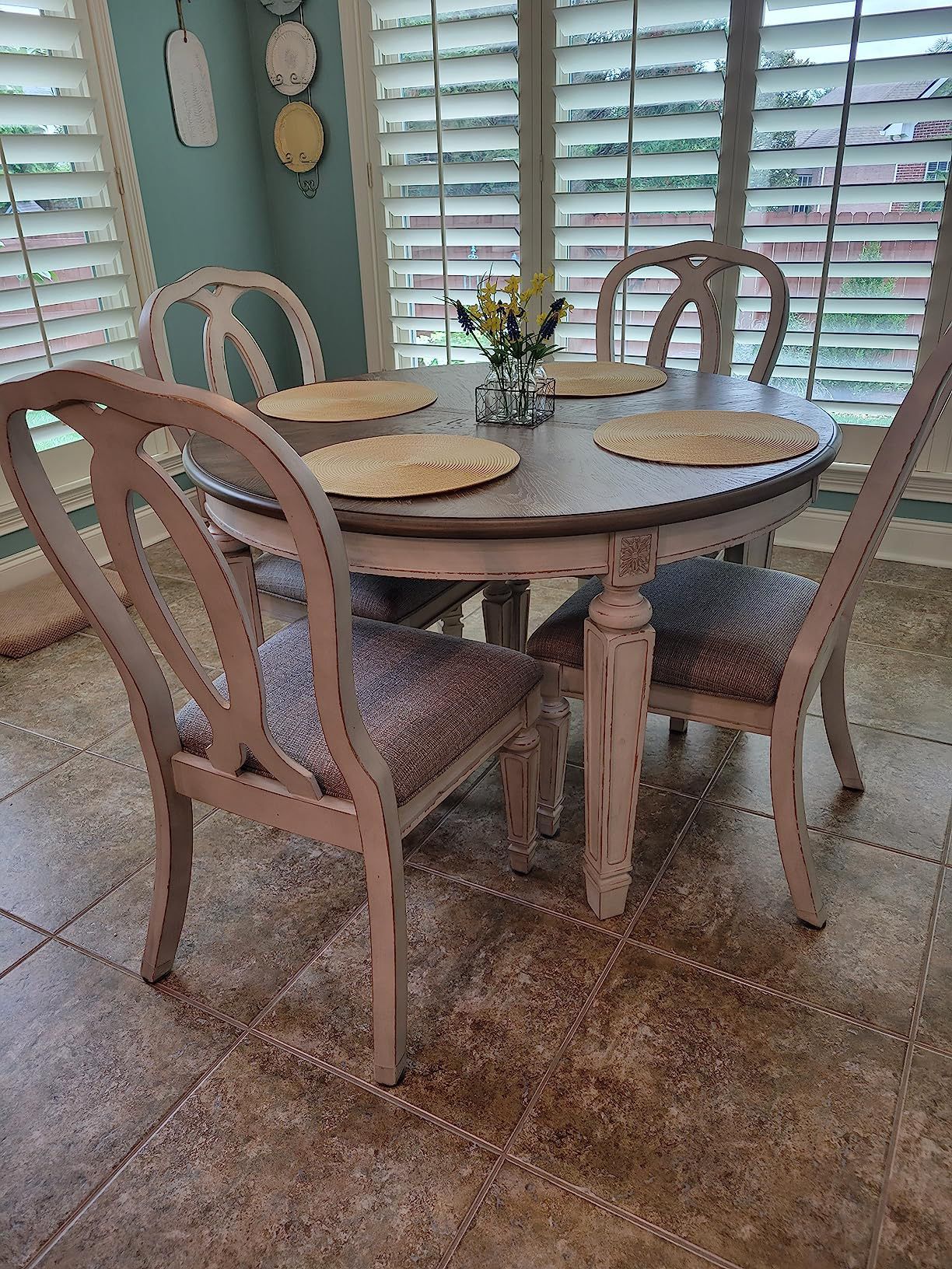 Oval Dining Room Extension Table