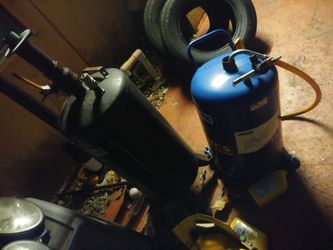 Drain tank ..... Good for custom bbq grill