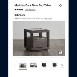 City Furniture End Tables , Or Night Stands (that’s how i used them), Set Of Two! IN PERFECT CONDITION!