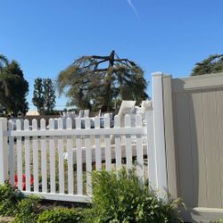 4 feet high Fence Vinyl PVC
