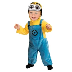 RUBIE'S COSTUME DESPICABLE ME MINIONS 2 PC SET 12-24 MONTHS