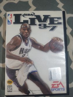 EA Sports NBA Live 97 Sega Genesis