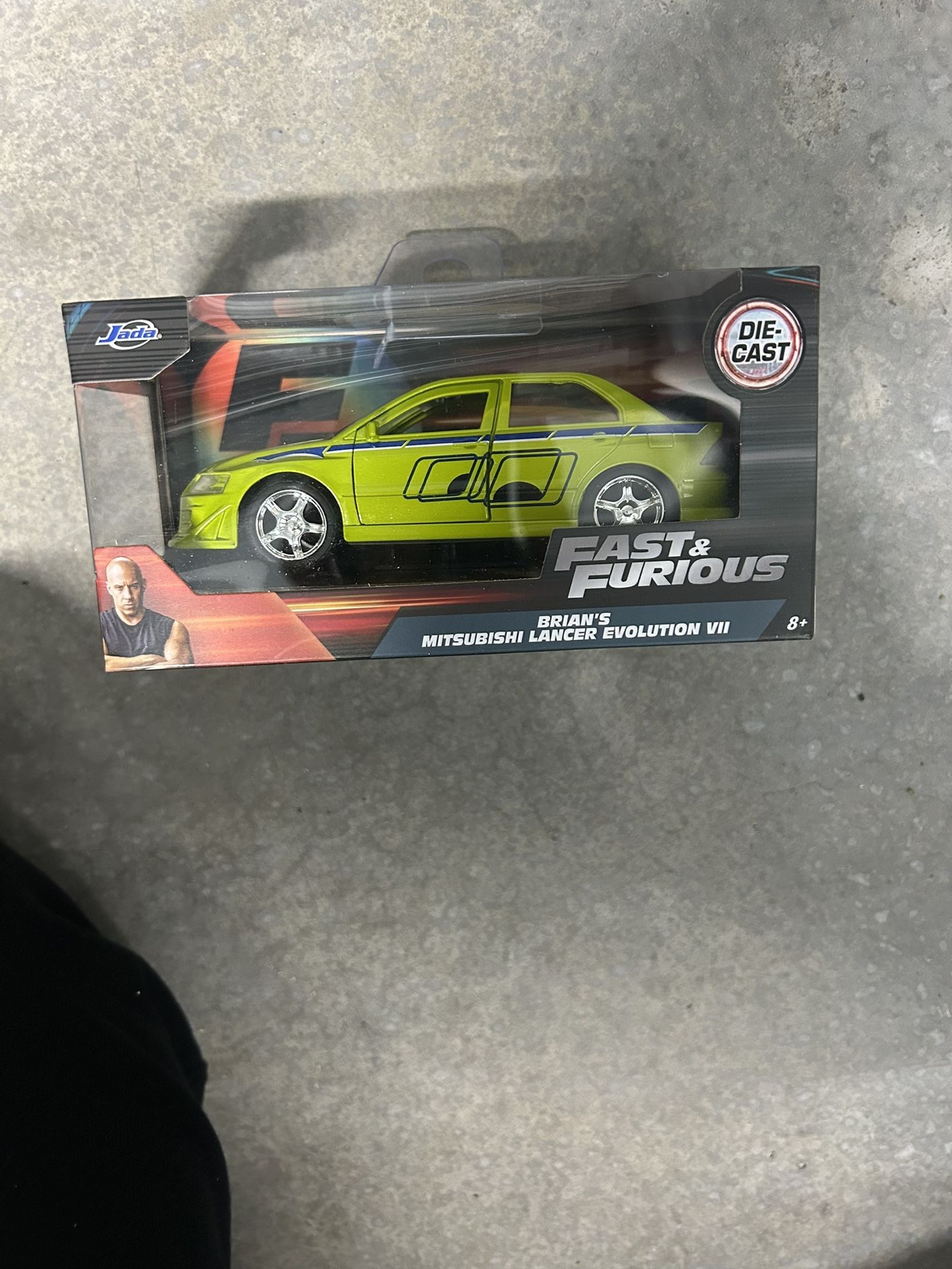 jada toys fast and furious mitsubishi lancer evolution VII